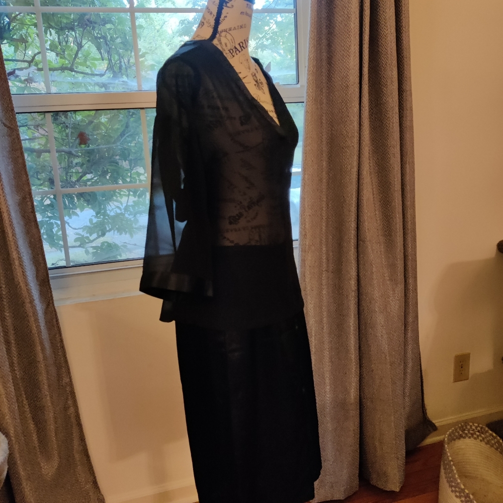 NWOT Sheer Two-Piece Sleep Set - Picture 3 of 8